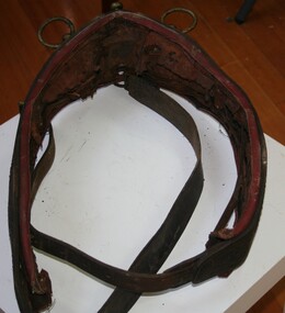 Used on cart horses for rein guidance