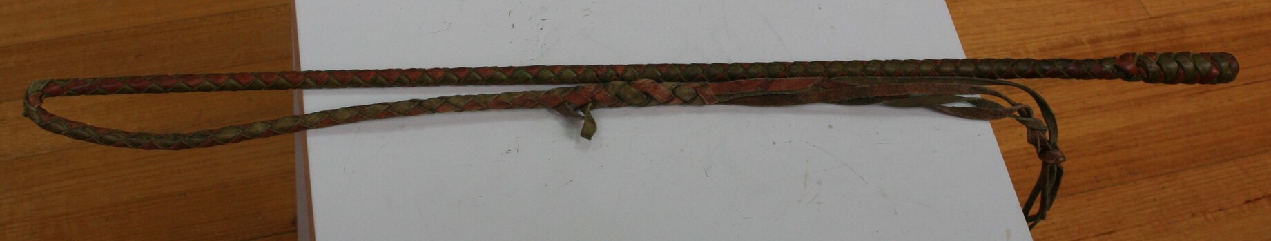 Handled whip as used to encourage horses on carts
