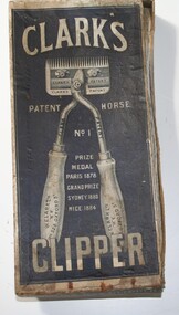 Horse clippers used in the grooming of horses