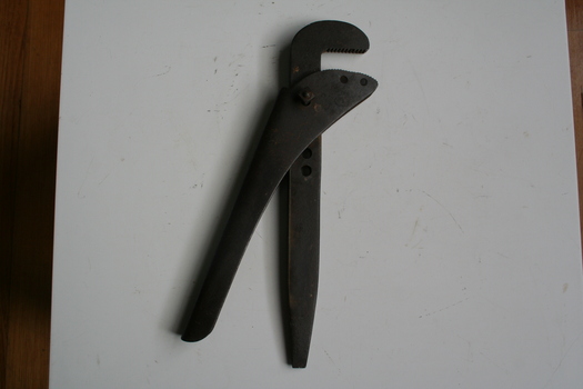 steel two part adjustable wrench
