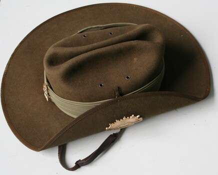 
Slouch hat worn by Australian soldiers