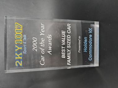 Award - car of the year award
