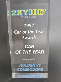 car of the year award 1997