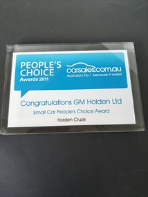 peoples choice awards holden cruze