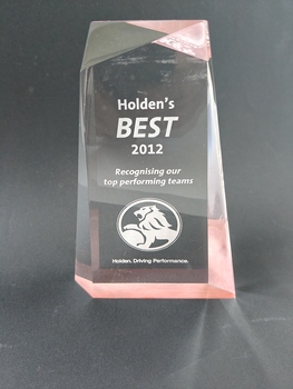 holden best 2012 teams award
