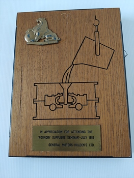 dedication to gmh for foundry seminar