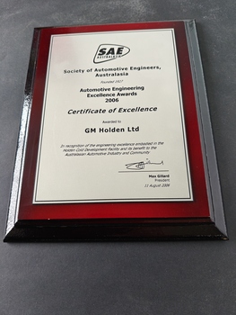 automotive engineering excellence award 2006
