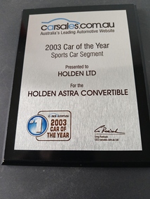 2003 car of the year award