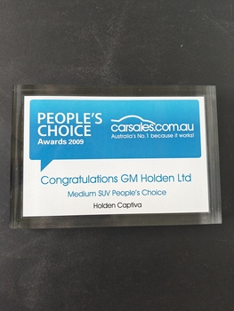 carsales peoples choice awards 2009