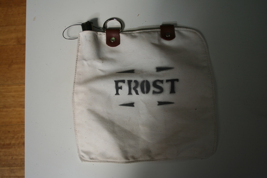 Canvas bag used to carry water in the 1900's