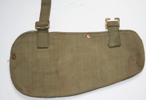 Milirary pouch used to carry entrenching tool