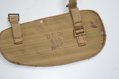 Military pouch used to carry entrenching tool