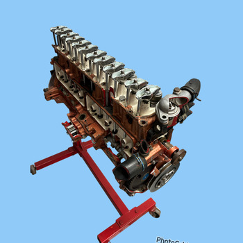 179 Red cut away engine
