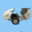 Mobile dynamometer with front and back grile