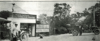 Photograph (sub-item) - Black and White, Mr. Marshall’s Post Office and Store in 1931, 1931