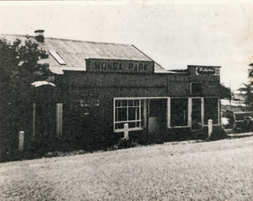 Photograph (sub-item) - Black and White, The Wonga Park Post Office and Telephone Exchange in 1962, owned by Mr. Marshall