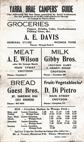 Photograph (sub-item) - Black and White, Commercial preparation by locals for Scout Jamboree in 1948 and 1955?