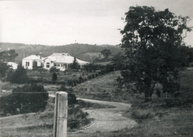 Photograph (sub-item) - Black and White, Yarra Brae’ homestead, probably during the ‘sixties’, Probably 1960s
