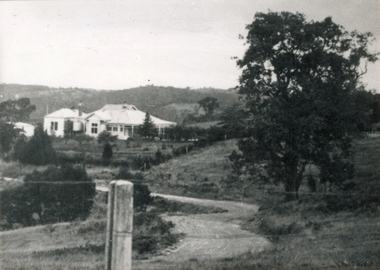 Photograph (sub-item) - Black and White, Yarra Brae’ homestead, probably during the ‘sixties’