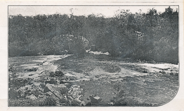 Photograph (sub-item) - Black and White, Looking across Yarra River from ‘Yarra Brae’, 1940