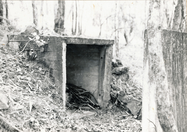 Photograph (sub-item) - Black and White, Another recent view of the old Ammunition Store in 1984