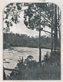 Photograph (sub-item) - Black and White, The junction of the Yarra River with Watson’s Creek, on ‘Yarra Brae’ northern boundary in 1940