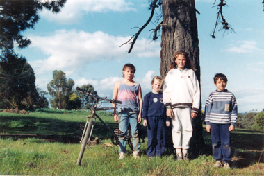 Photograph - Colour, Close up of Pupils opposite school on Dudley Road in 1988