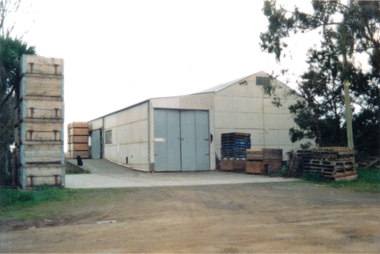 Photograph - Colour, Fruit Packing Cases and Cool Store, Gatters Road, 1988