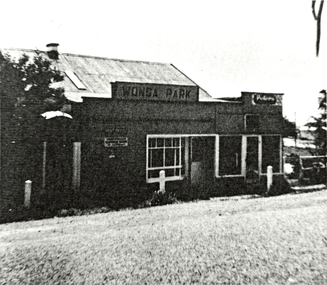 Photograph (Item) - Black and White, Marshall's Post Office Wonga Park 1931, c. 1931