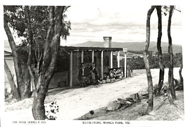 Photograph (Item) - Black and White, Wonga Park Kiosk Store c 1948, c. 1931