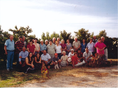 Photograph (Item) - Colour, Wonga Park: Gatters Road farewell to Colella and Buceto families as they left the orchard