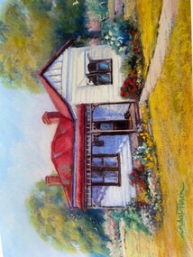 Photograph - Painting, The Hedge, Yarra Road Wonga Park
