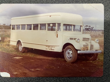 Photograph - Colour, Dodge Bus