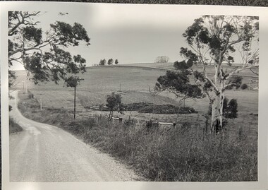Photograph - Black and White Photo of, Chirnside Park Shopping Centre site