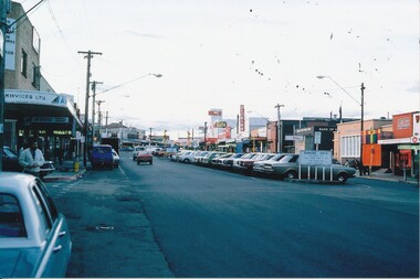 Photograph - Colour Photo of, Main Street Croydon looking north from near Devon Street post 1982