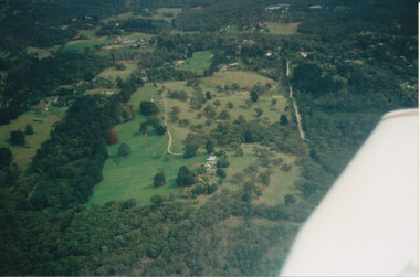 Photograph - Colour photo, of Twin Hills from the Air 1