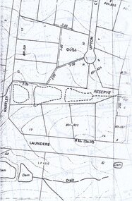 Plan - Location Plans, of the dams on the Arthur John Upton Reserve in Wonga Park, of the location of the Reserve and a street plan of the area