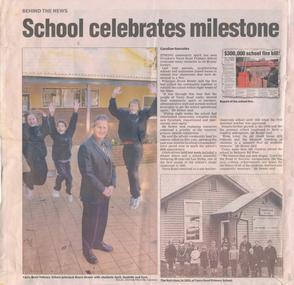 Newspaper - Newspaper cutting, re Yarra Road Primary School No. 4219 80th Anniversary 1925-2005