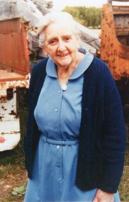 Photograph - Half length of, Alma Beavis nee Pump at Swan Hill