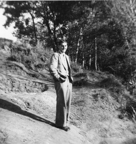 Photograph - A standing, Graeme Beavis