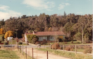 Photograph - View of Graeme and Jan Beavis' house, on east side Yarra Rd 15-7-1984