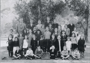 Photograph - Black and White, Wonga Park State School pupils 1933