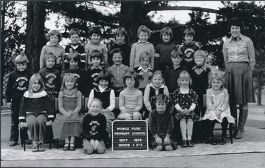 Newsletter - Black and White, Wonga Park State School pupils Sept 1979 Grades 1, 2 & 3