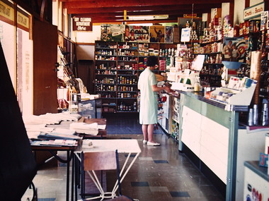 Photograph - Digital copy of Photo, of the interior of the Wonga park Post Office and Store c. 1970