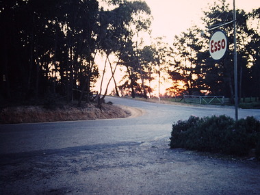 Photograph - Digital copy of Photo, of the intersection of Jumping Creek and Dudley Roads Wonga Park c. 1970