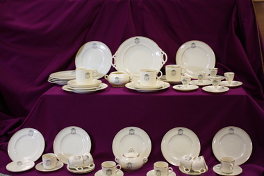 Irish Belleek porcelain ware, Breakfast set, c. 1930s