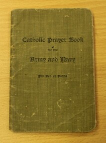 Prayer Book, Catholic Prayer Book for the Army and Navy