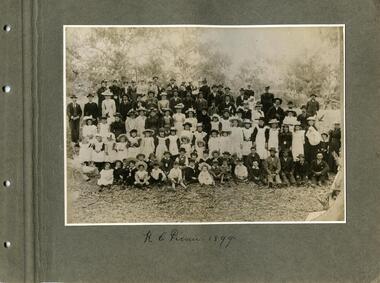 Photograph, Photograph of a Roman Catholic Picnic 1899