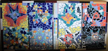 mosaic panel, Mosaic, 1985