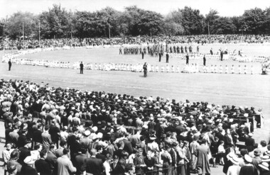 Photograph, photograph of Ballarat's 1953 Marian Crusade